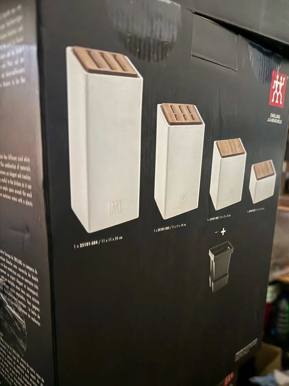 ZWILLING Ceramic Storage 4-pc Ceramic Storage Boxes WHITE Set NEW IN BOX